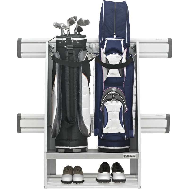 Gladiator Premier Series Golf Caddy Garage Wall Storage Wall Mounted